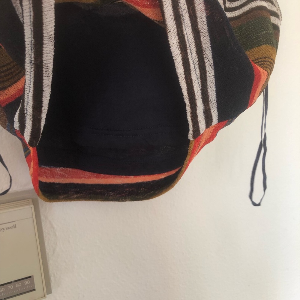 Wild Honey Terry Cloth Tie-Waist Shorts and Crop Top Set XS mod vintage beach - Picture 7 of 7